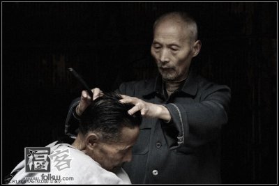 街边的剃头匠——消失了的行当