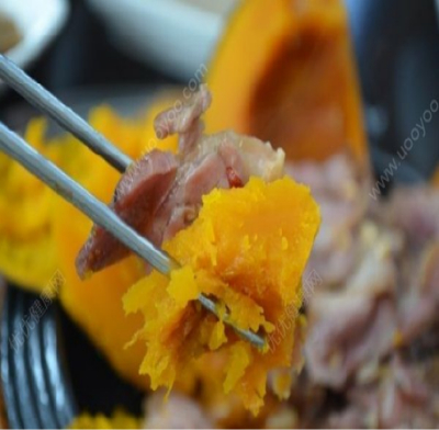 鸭肉南瓜饭