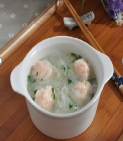 萝卜丝虾丸汤