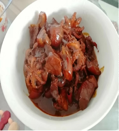 八爪鱼红烧肉
