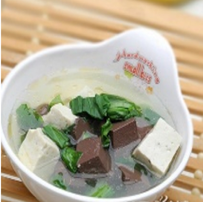 鸭血豆腐汤